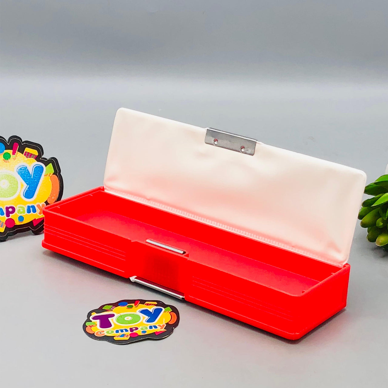 Mini Hero Themed Double-Sided Geometry Box - Red