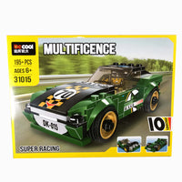 DIY Super Racing Model Bricks Set - 195+Pcs