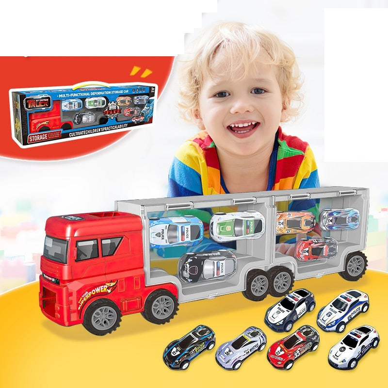 American Style Slided Storage Container Truck - 6 Cars