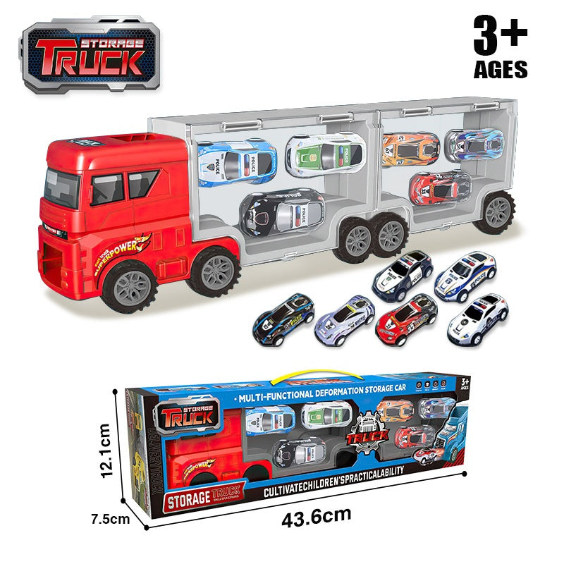 American Style Slided Storage Container Truck - 6 Cars