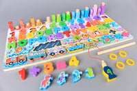 Wooden Multi-functional Preschool Learning Board