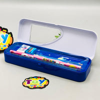 6Pcs Mini Spaceman Themed Tin Geometry Box