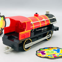 Kids ABS Pullback Train Engine With Light & Sound - 1Pc