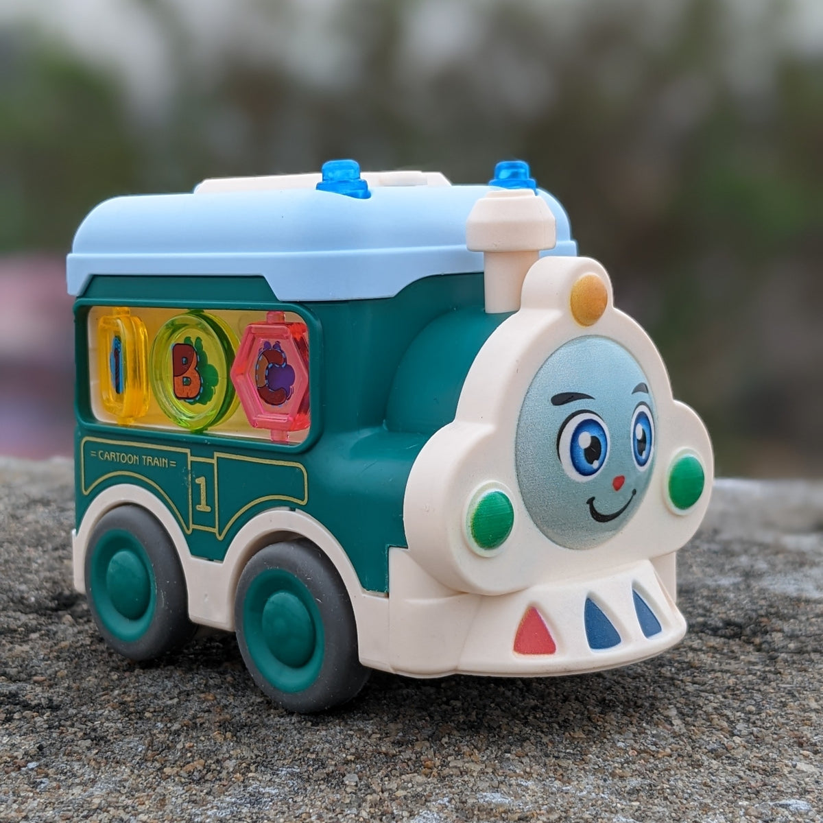 Inertial Power Mini Cartoon Train - 1Pc