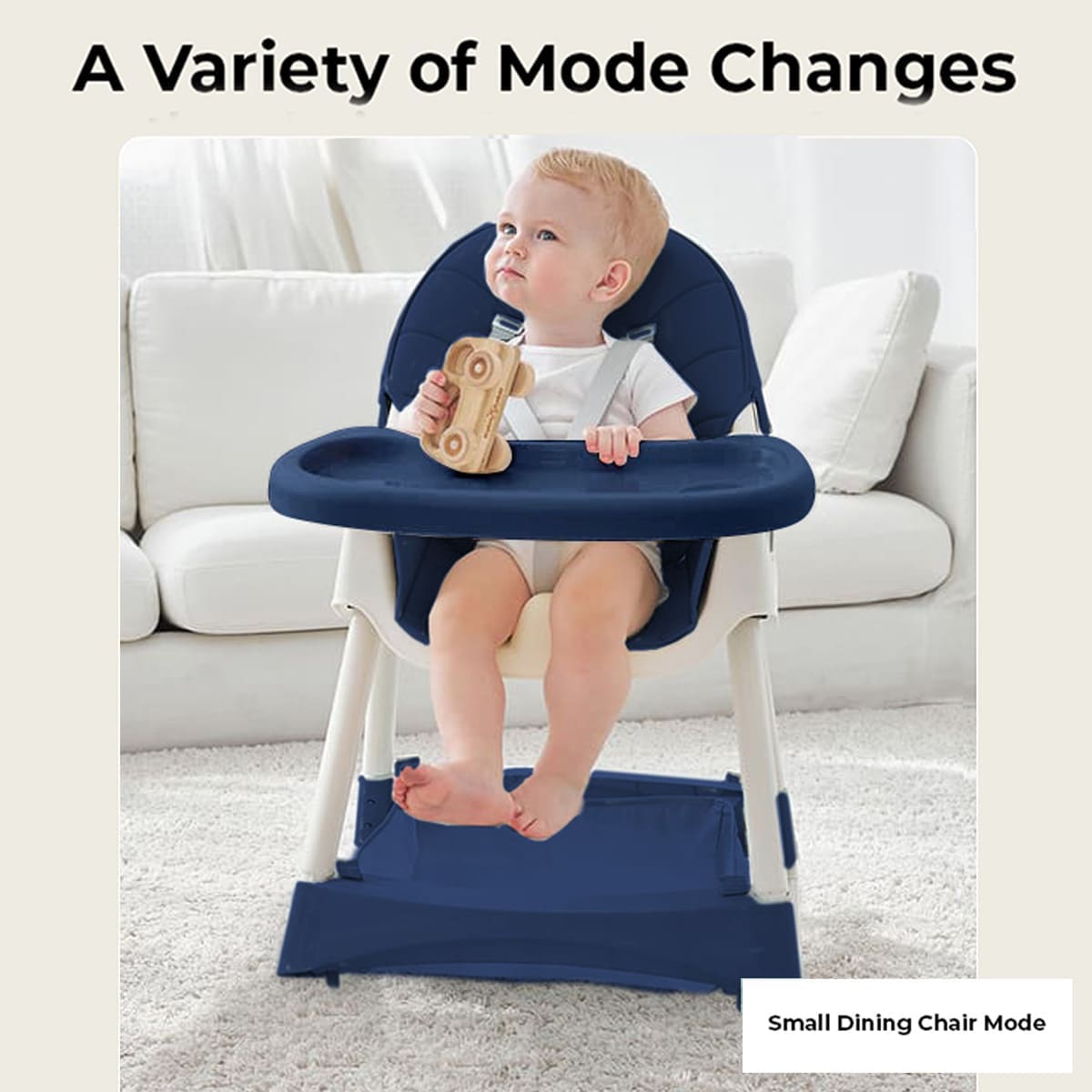 4in1 Portable Table Talk High Chair For Kids