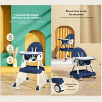 4in1 Portable Table Talk High Chair For Kids
