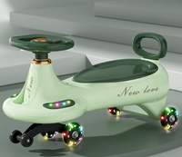 Kids Ride-on Auto Walker Twist Car - Green