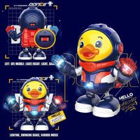 Space Astronaut Dancing Duck Toy