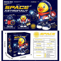Space Astronaut Dancing Duck Toy