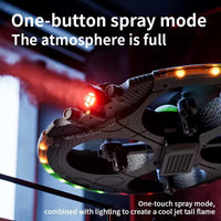 2.4G RC Quad-copter Flying Aircraft With Smoke