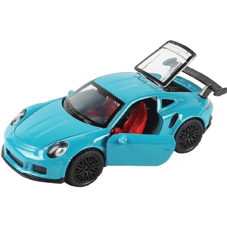 1:64 Diecast Porsche With Acrylic Display Box - Blue