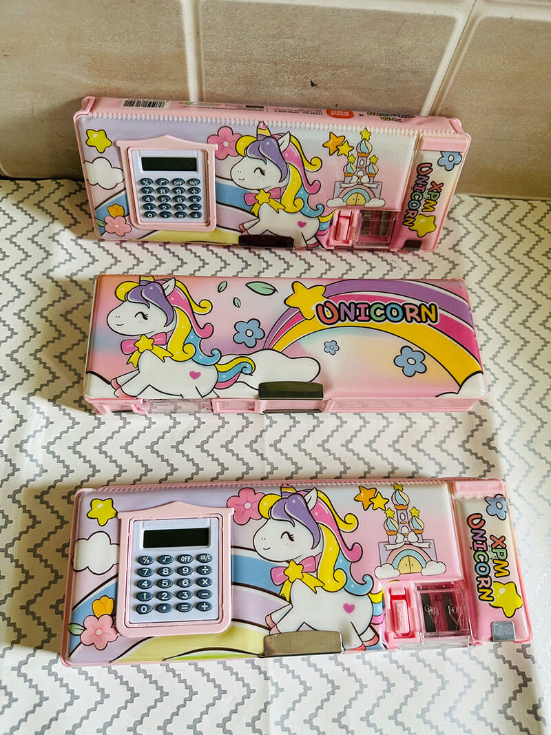 Unicorn Geometry Box With Calculator