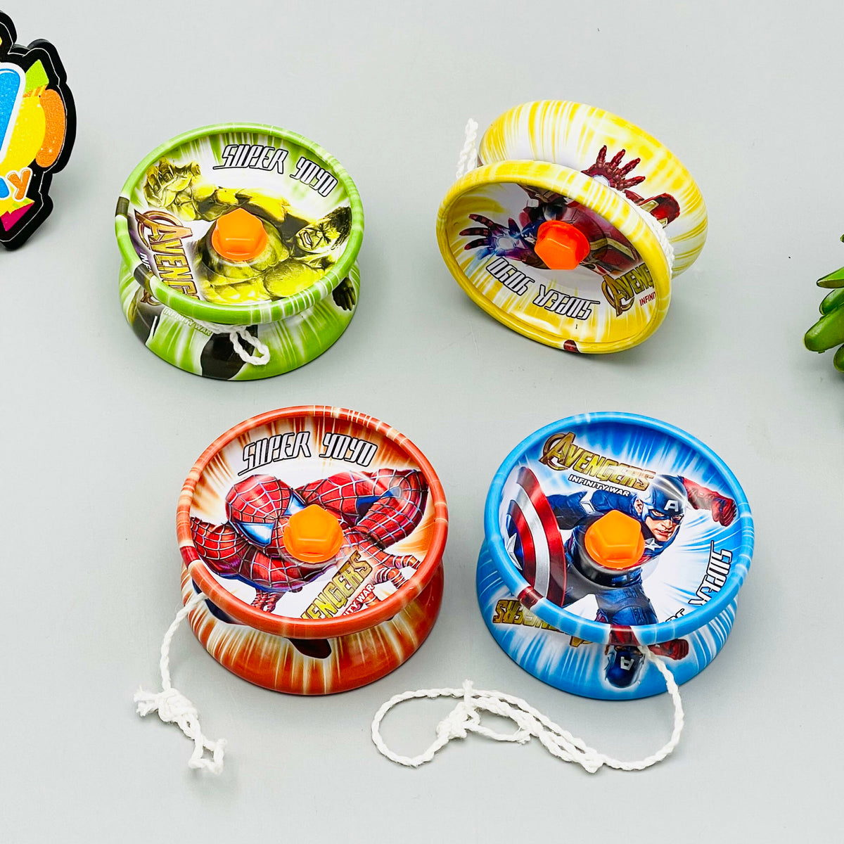 Avengers Die-Cast Metal Yoyo Toy