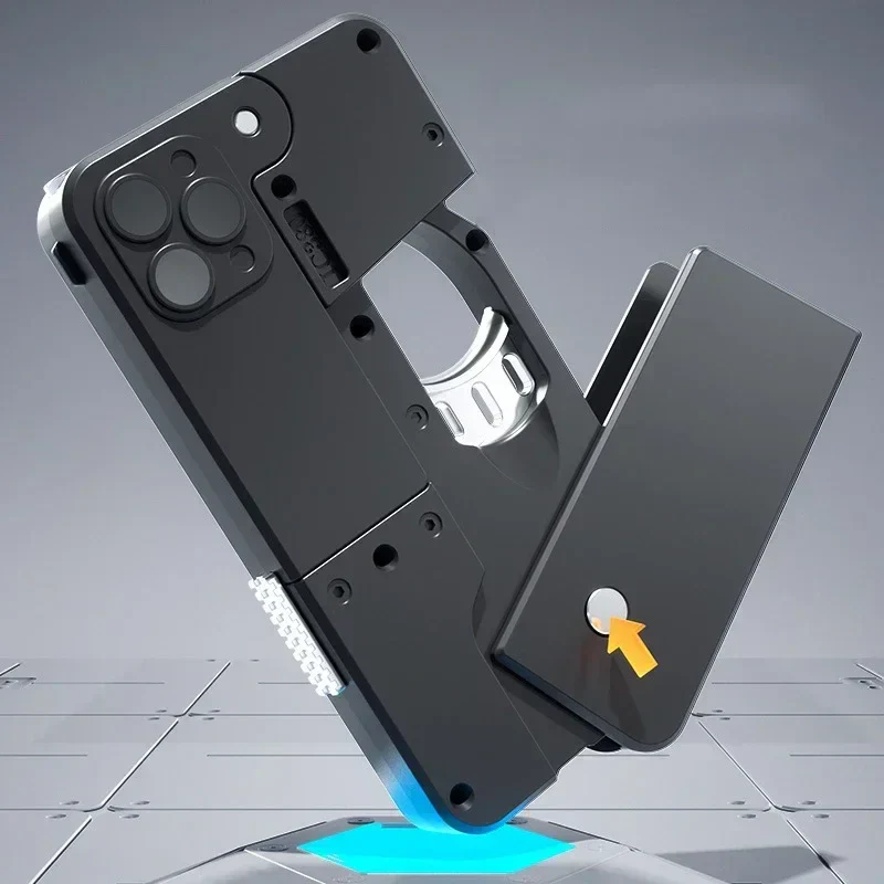 Foldable iPhone Shape Bullet Gun Toy