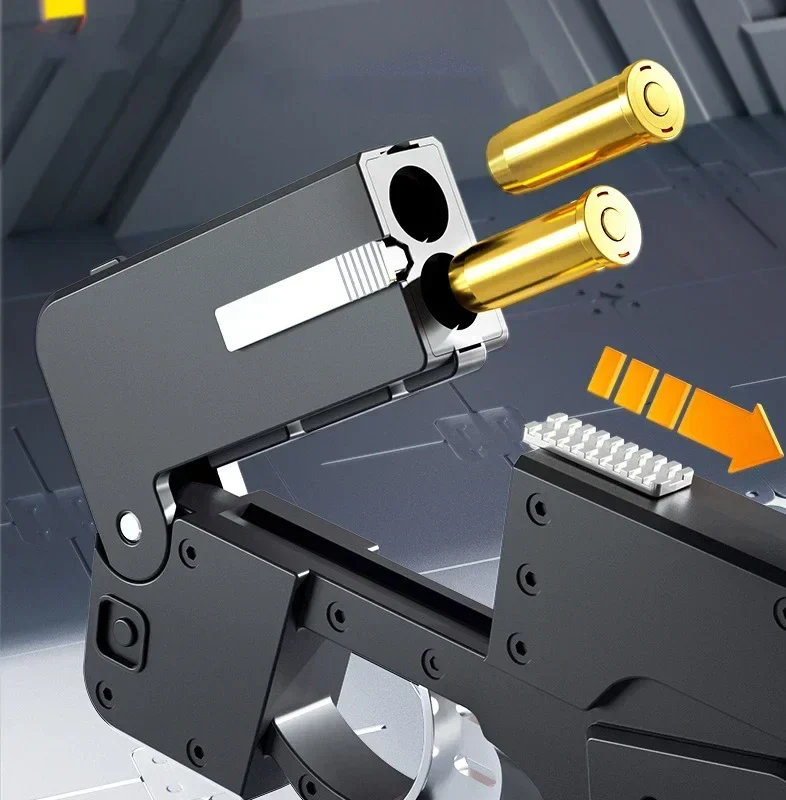 Foldable iPhone Shape Bullet Gun Toy