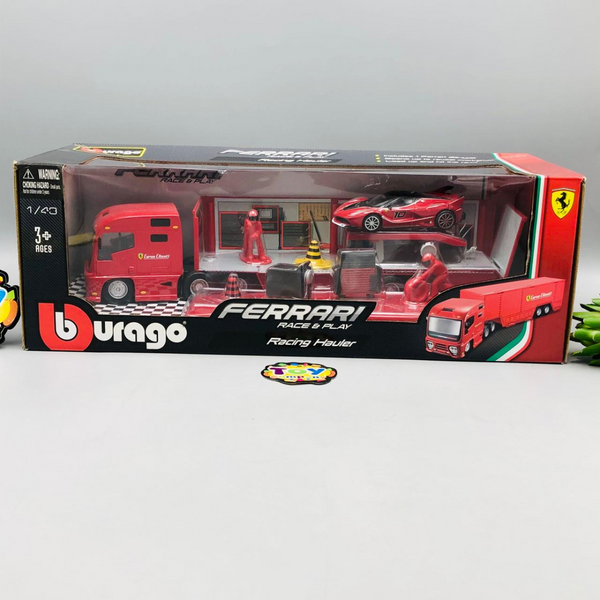 Bburago Race & Play Ferrari Hauler