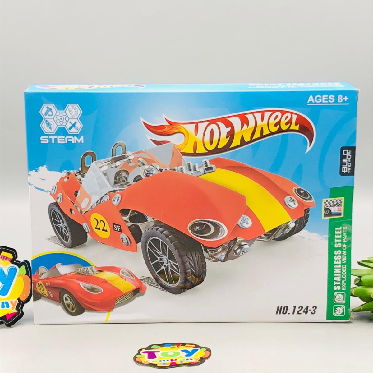 DIY Hot Wheel Lego Bricks Model Car