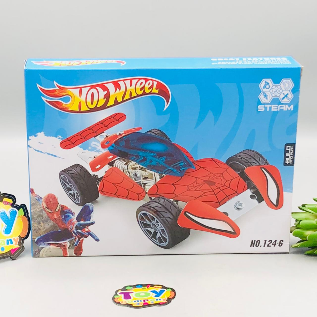 DIY Hot Wheel Lego Bricks Spider Man Vehicle