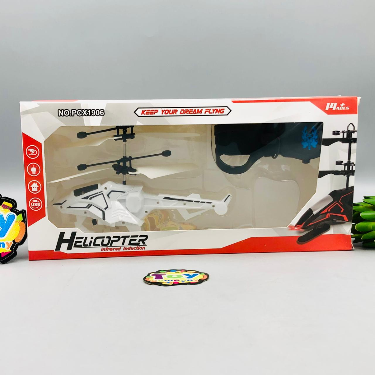Watch Control & Infrared Induction Helicopter