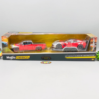 1:24 Chevy Colorado ZR2 & 2015 Corvette Z06 on Trailer
