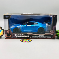 Jada 1:24 Diecast Fast & Furious Brian’s Nissan GTR R35 Ben Sopra
