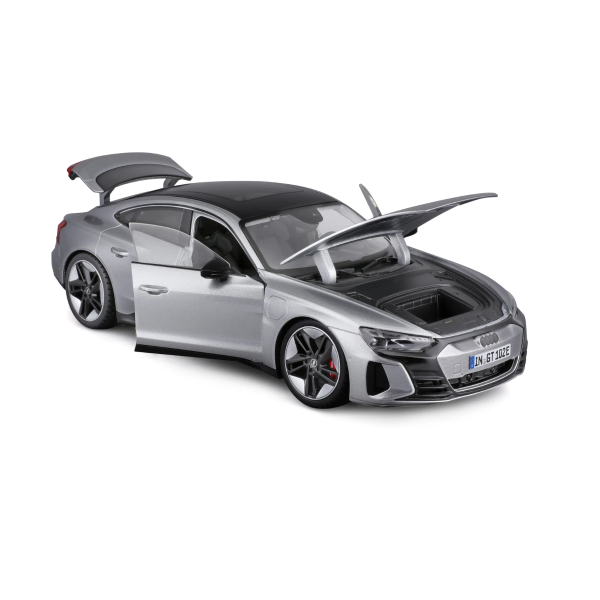Bburago 1:18 Audi RS e-tron GT Model - Silver