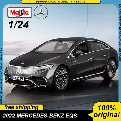 Maisto 1:24 EQS by Mercedes-EQ Model - Gray