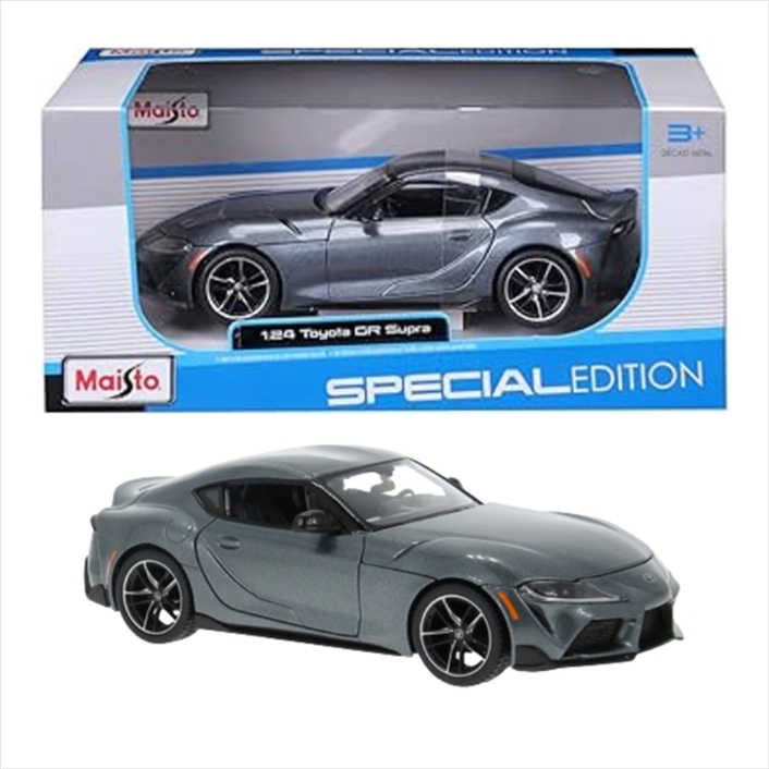 Maisto 1:24 Toyota CR Supra Model - Gray
