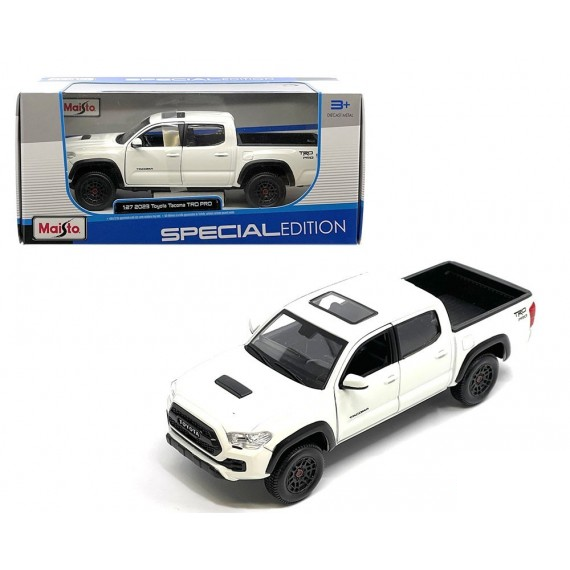 Maisto 1:27 Toyota Tacoma TRD PRO Model - White
