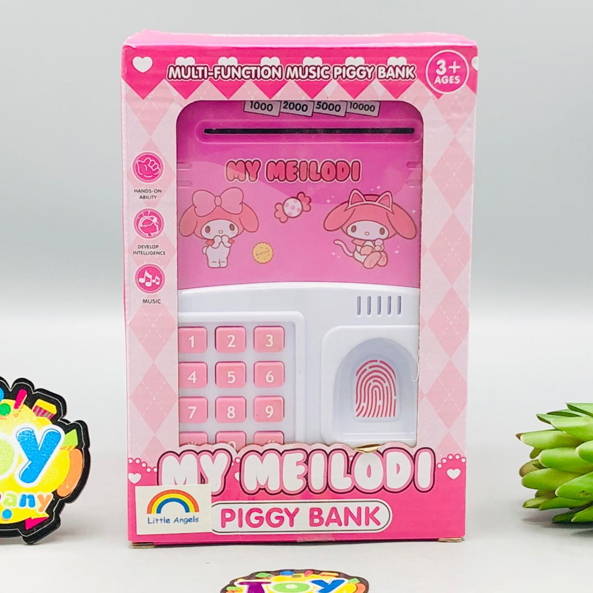 My Melody Fingerprint & Password Unlock ATM Machine