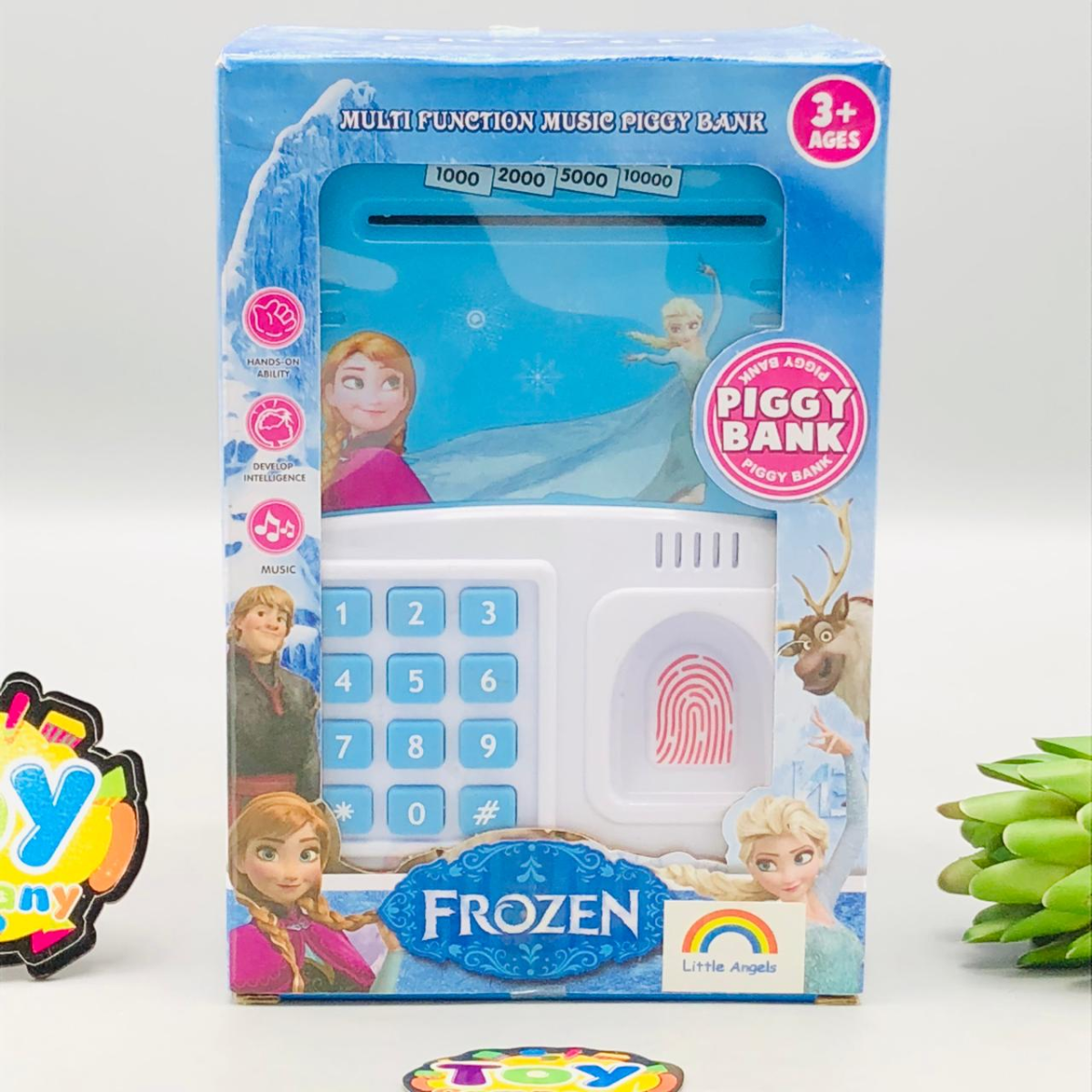 Frozen Fingerprint & Password Unlock ATM Machine