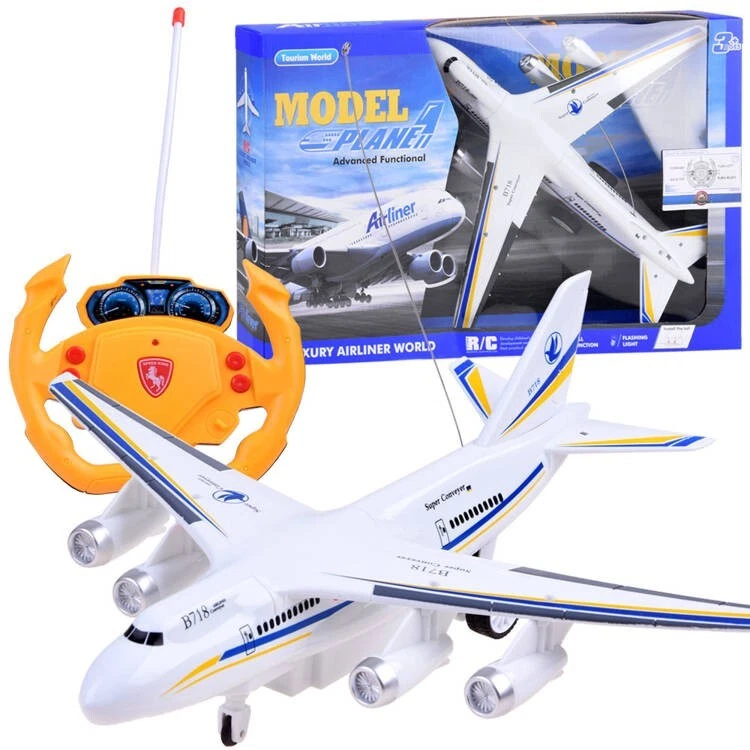 RC Airliner Model With Lights
