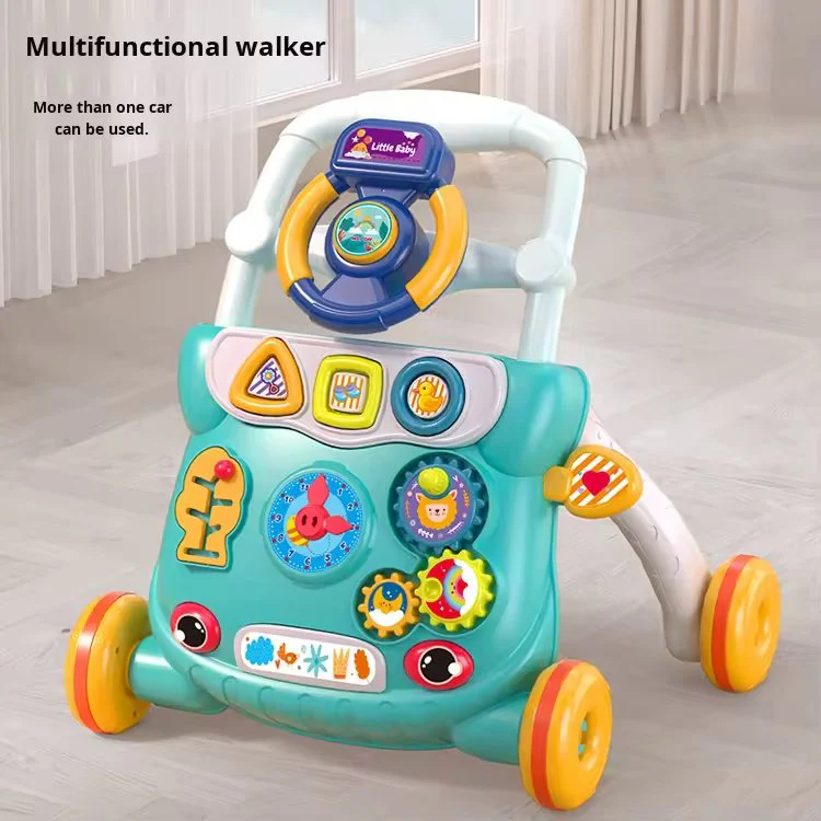 Multi-functional Baby Musical Walking Walker - Green