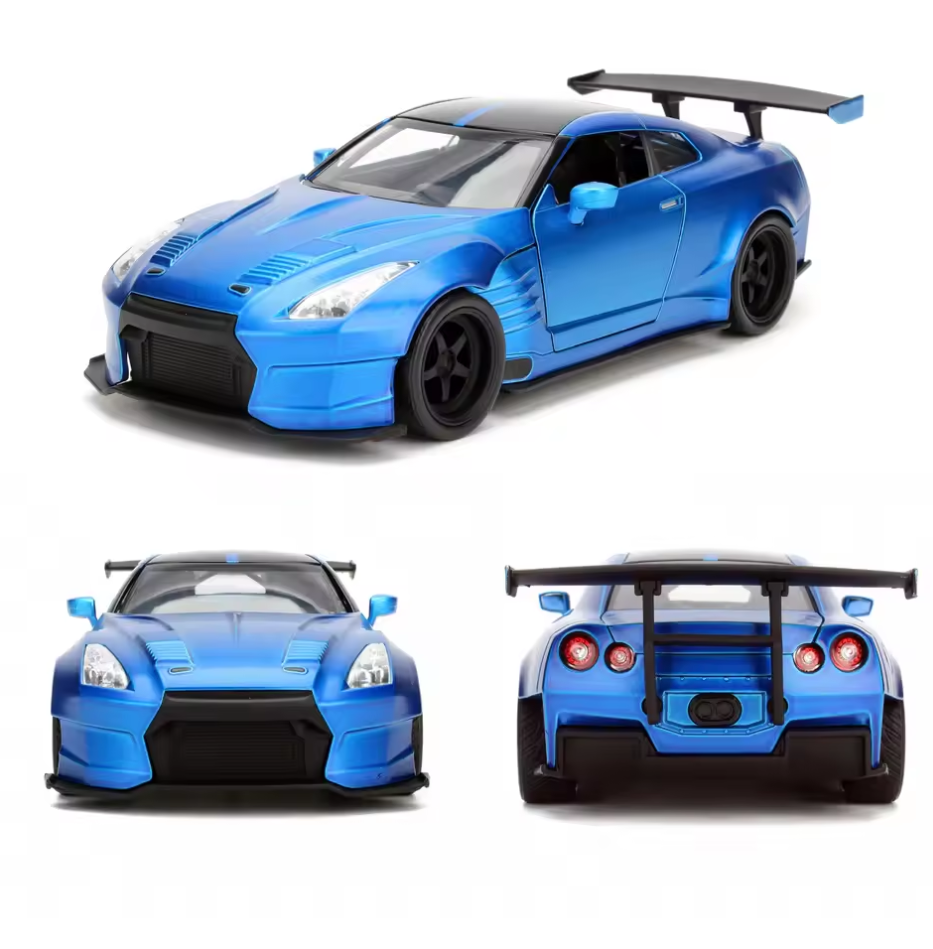 Buy Jada 1:24 Diecast Fast & Furious Brian’s Nissan GTR R35 Ben Sopra ...