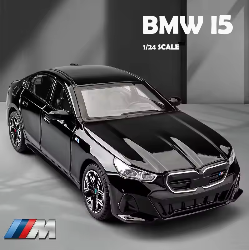 1:24 Diecast BMW THE i5 M60 Model Car