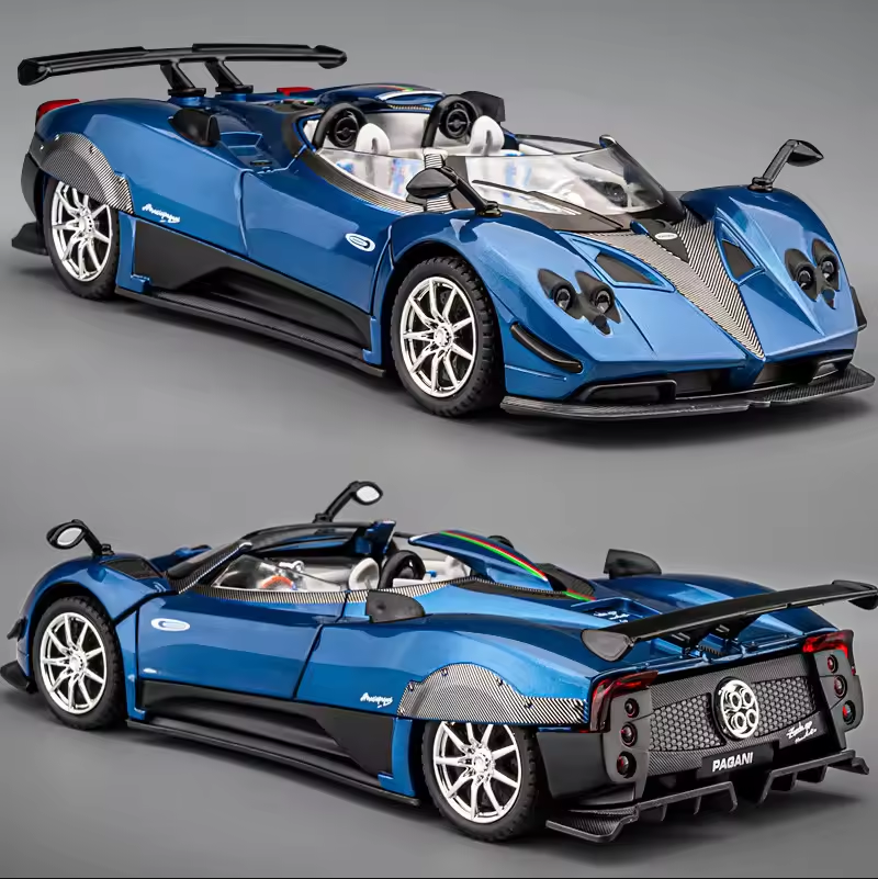 1:24 Diecast Pagani Zonda HP Barchetta Model Car