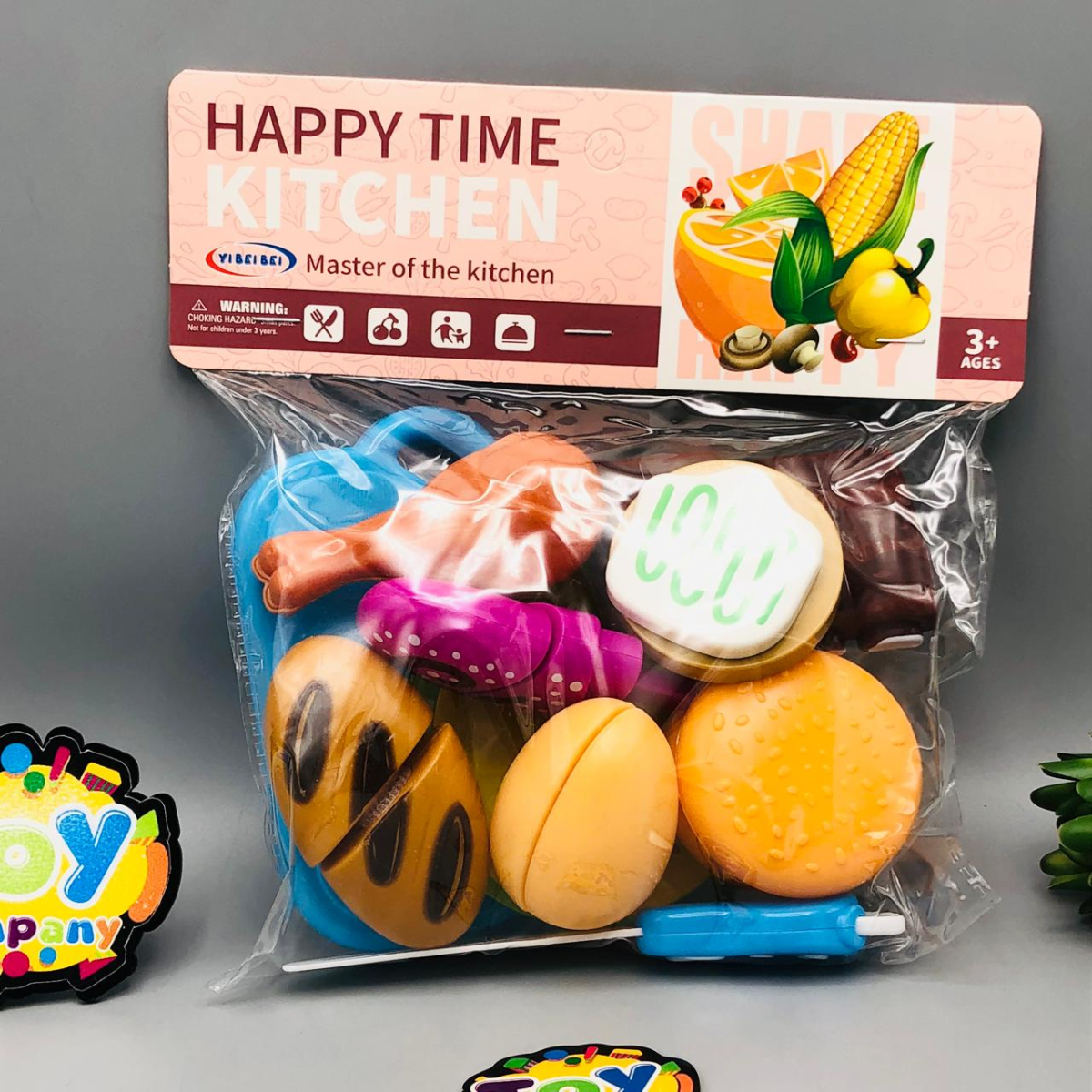 11Pcs Pretend Play Fast Food Cutting Set