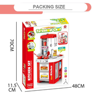 49Pcs Kids Talented Kitchen Set