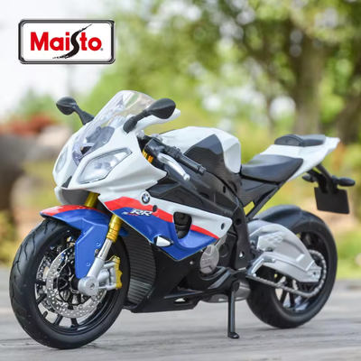 Maisto 1:12 Diecast BMW RR S1000 Model Bike