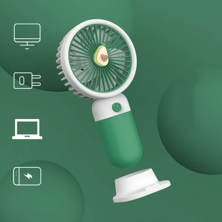 Rechargeable Mini Handheld Fruit Fan