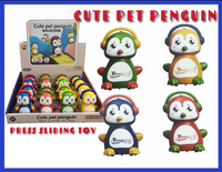 Press & Go Cute Pet Penguin - 1Pc