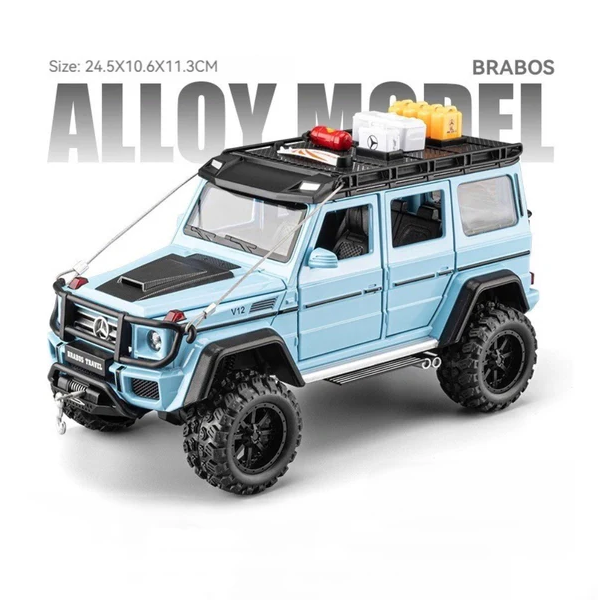 1:24 Diecast Mercedes Brabos Travel G550-4x4