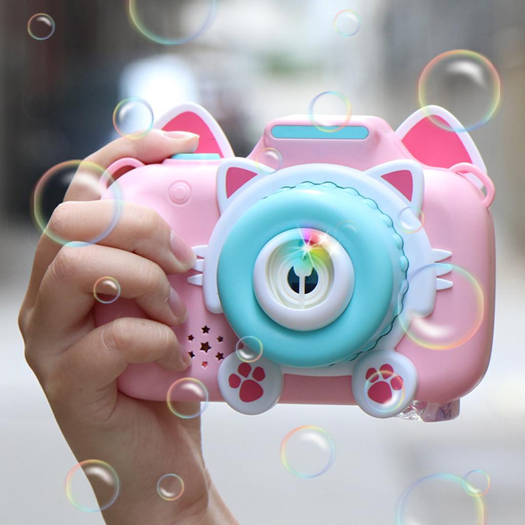 Children Magic Musical Bubble Camera
