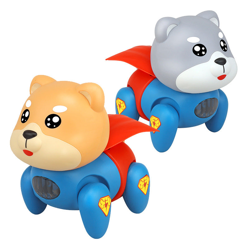Light & Musical Electric Crawling Super Dog