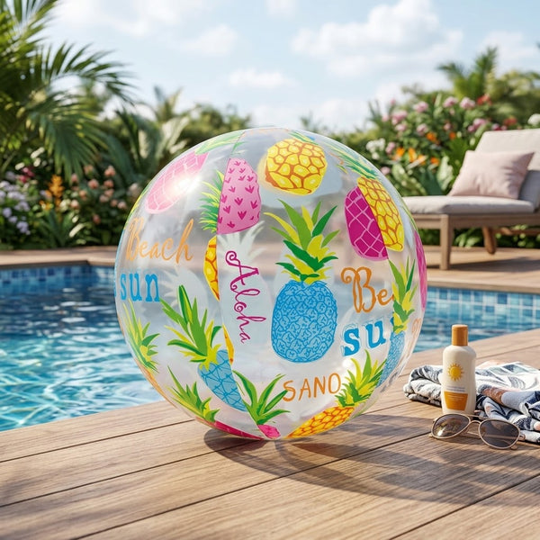 Intex Lively Print Beach Ball, Assorted Color - 20''