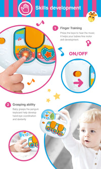 WinFun Baby's Keyboard-Penguin Toy