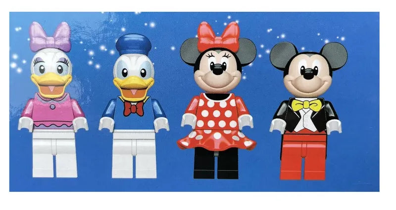 556Pcs Disney Mickey Mouse Paradise Castle Set