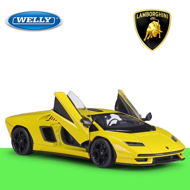 Welly 1:24 Diecast Lamborghini Countach LPI 800-4 Model Car