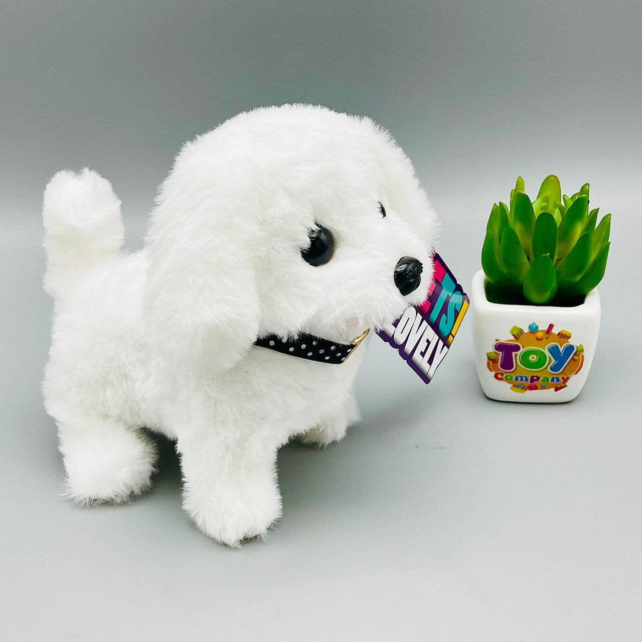 Cute Walking Plush Pet Dog with Sound