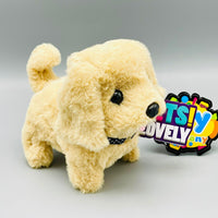 Cute Walking Plush Pet Dog with Sound